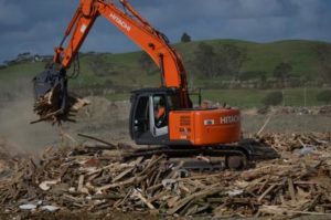 Northland Waste redirecting construction wood waste